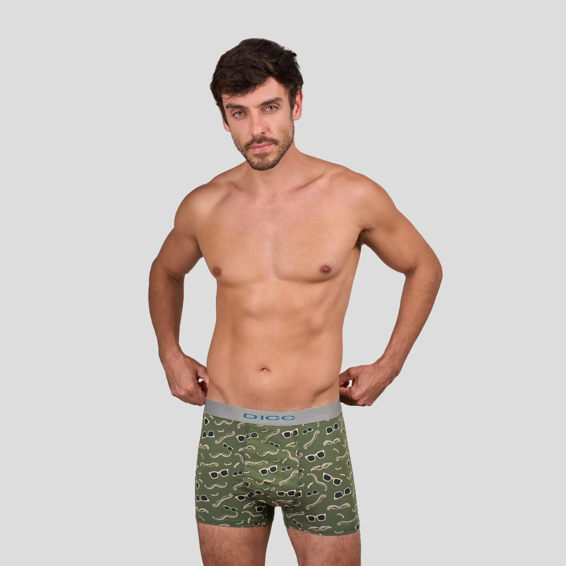 بوكسر رجالى مطبوع، عبوة من 3 قطع - الصورة 3