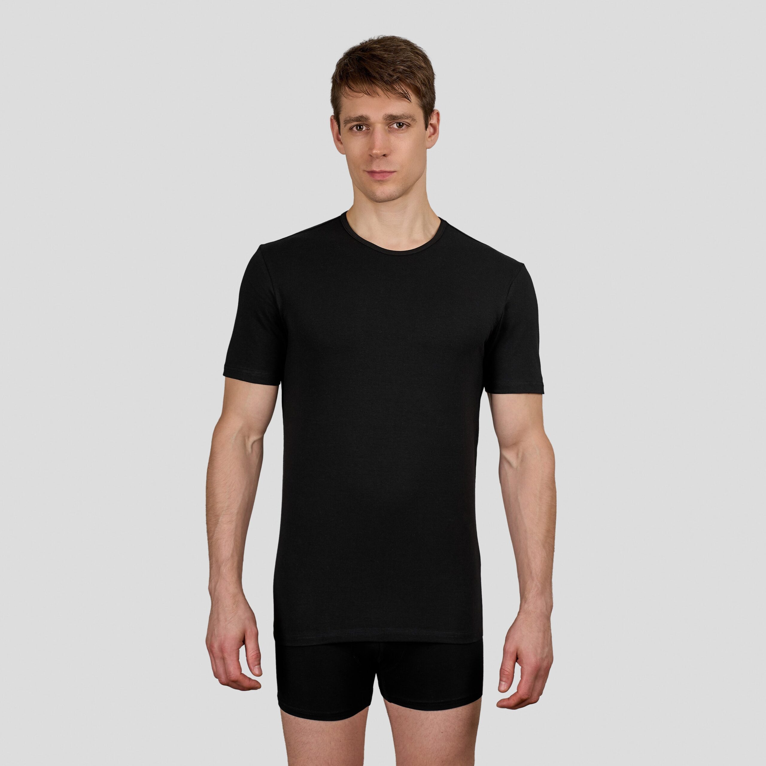 تيشرت داخلي نصف كم برقبة دائرية - الصورة 7