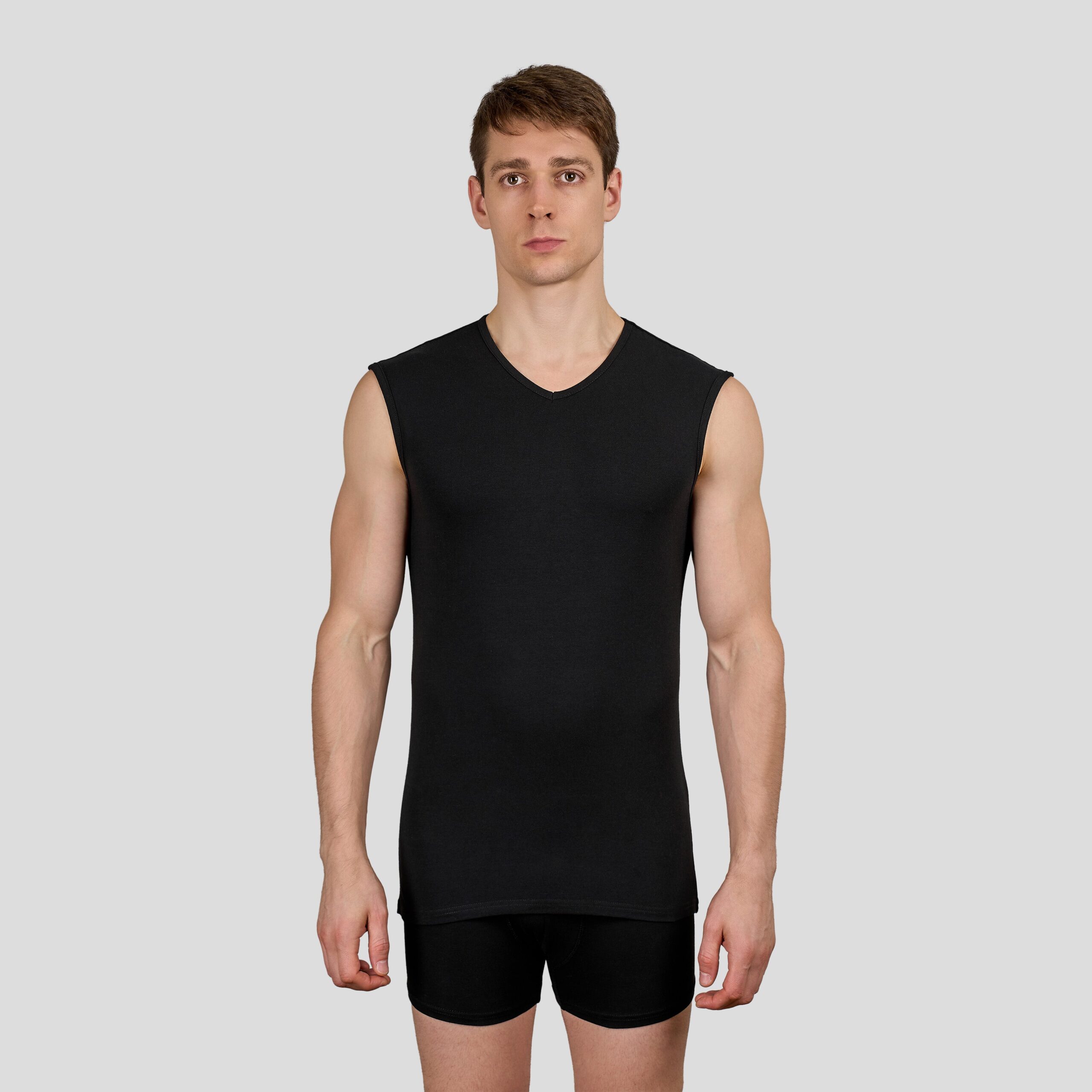 باك 3 تيشورات بلا كمّ round - الصورة 3