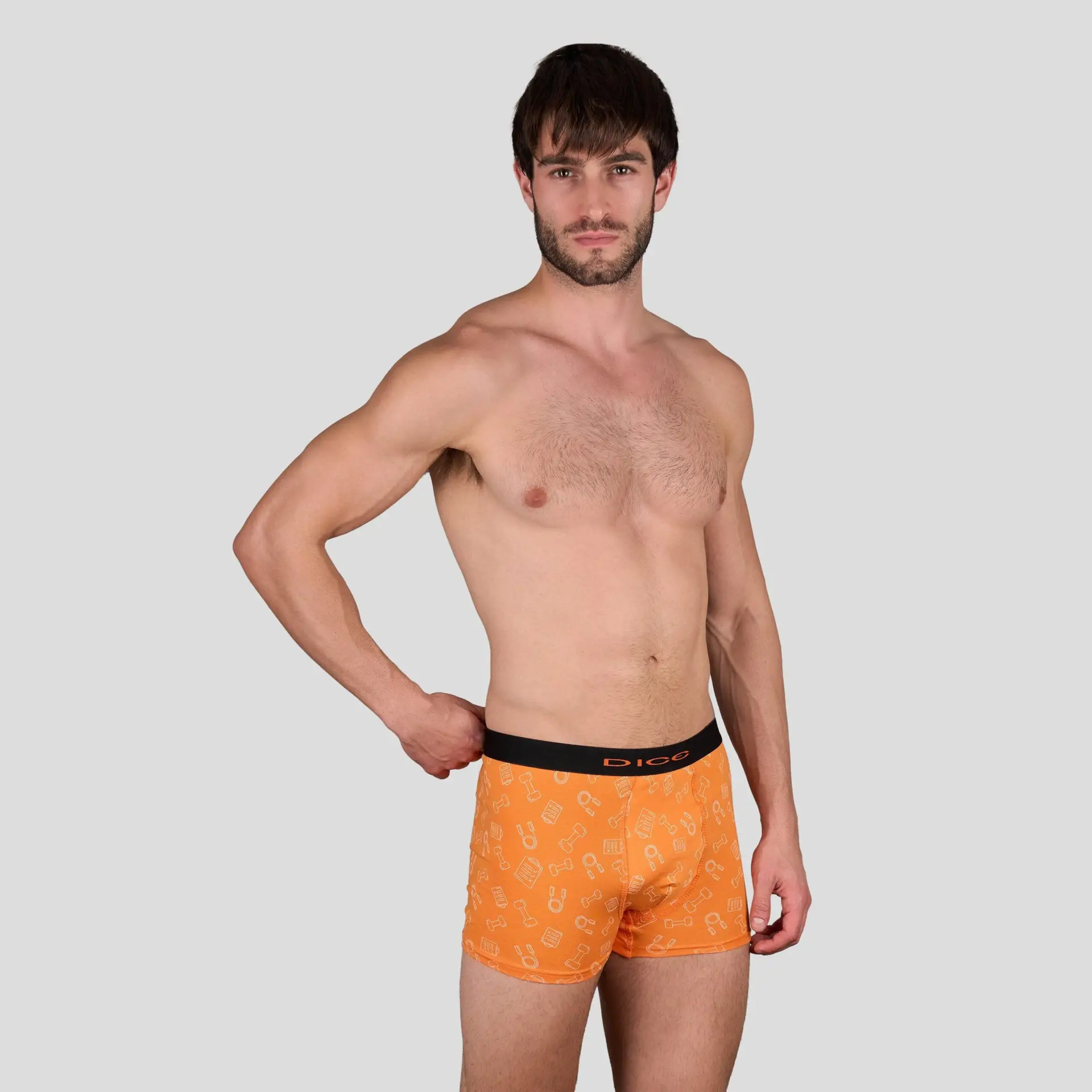 بوكسر رجالى مطبوع، عبوة من 3 قطع - الصورة 4