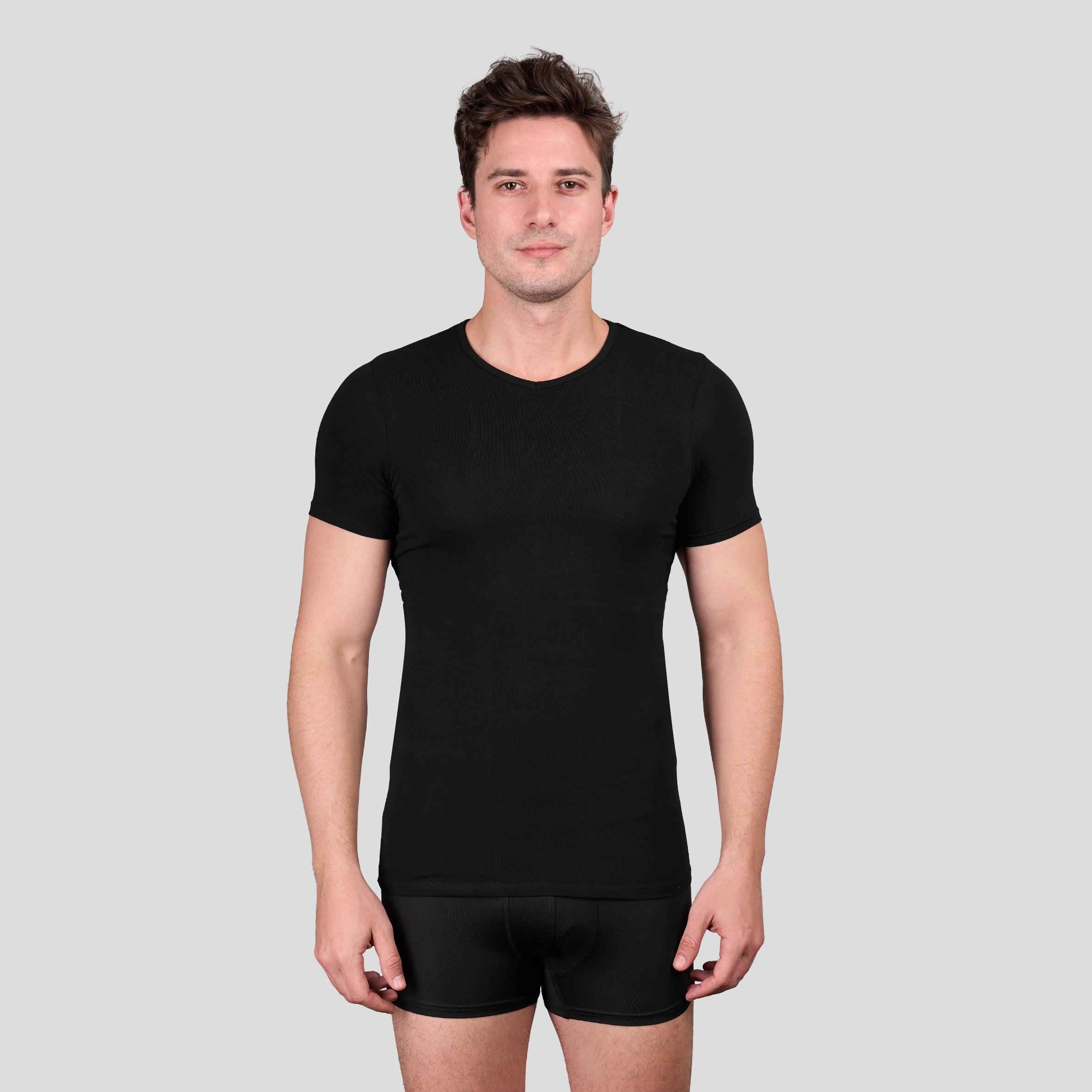 تيشيرت نصف كم ، عبوة من 3 قطع - الصورة 4