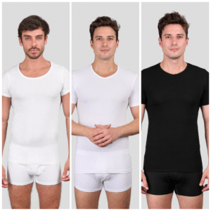 تيشيرت نصف كم ، عبوة من 3 قطع